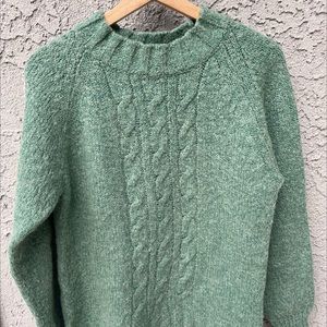 Vintage Teal Sweater (Size Small) 🤍